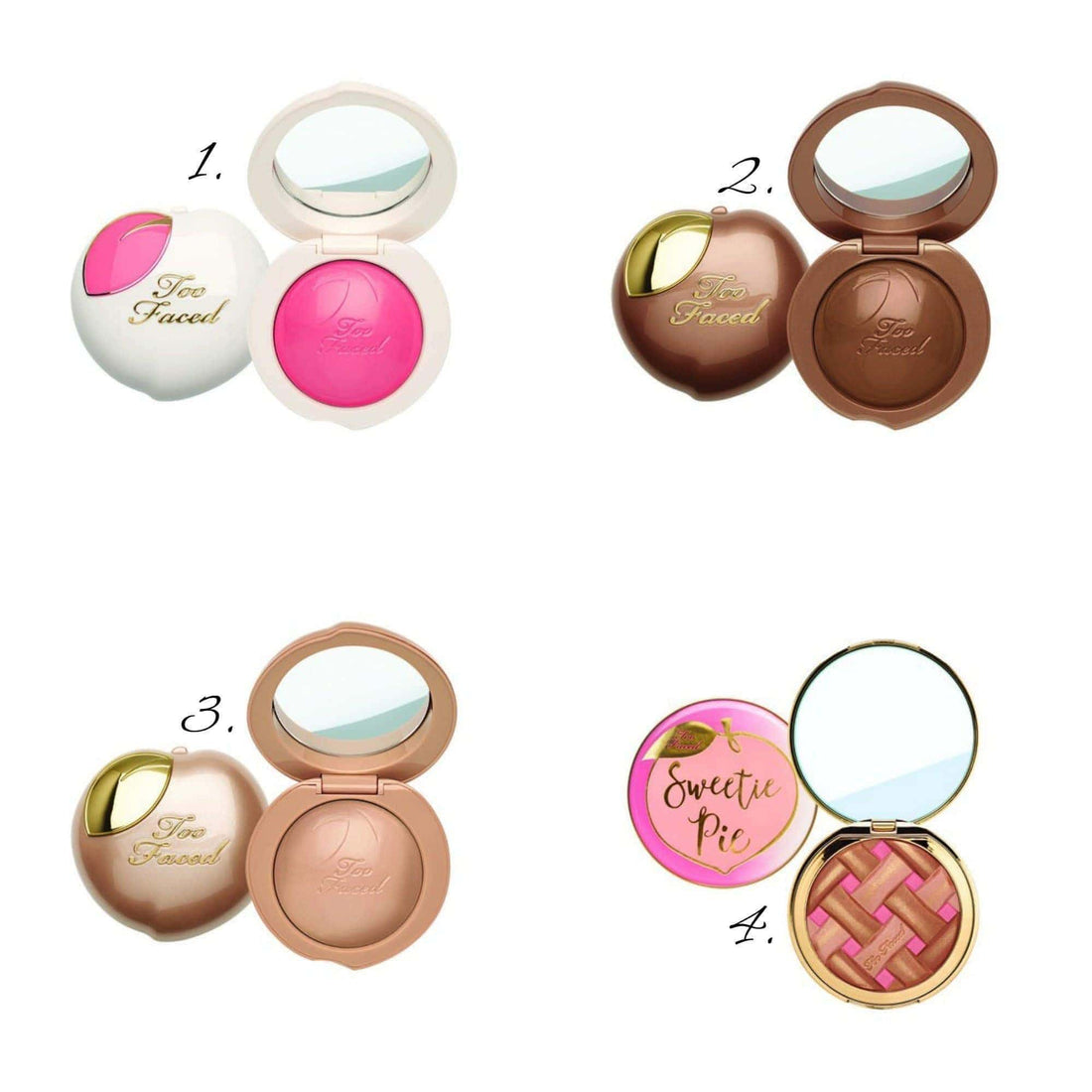 Everything from the Summer '17 TooFaced Sweet Peaches Collection