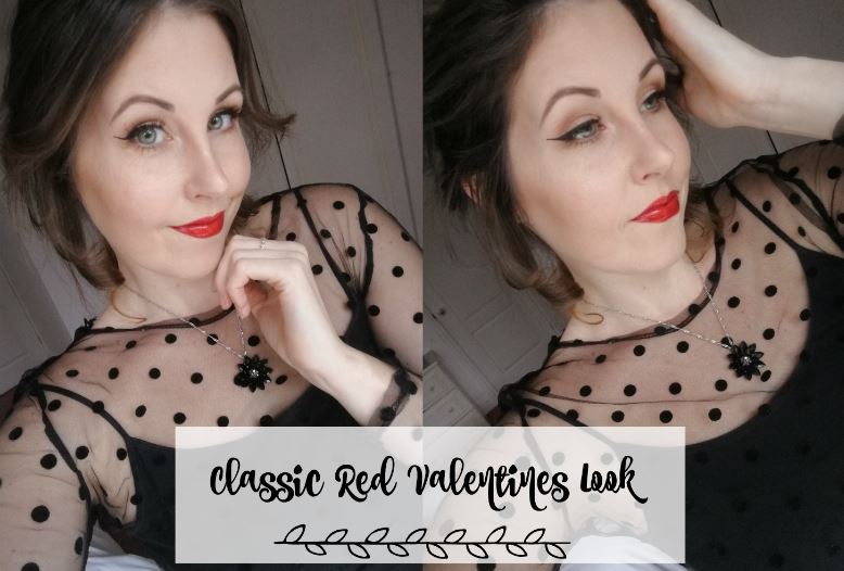 Classic Red Valentines look