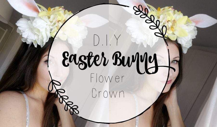 DIY Easter Bunny Flower Crown