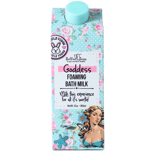 Bella and Bear Bath & Body Care 12oz Goddess Foaming Bath Milk x 6