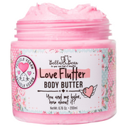 Love Flutter Gift Set | Body Scrub | Body Butter | Valentines Gift x 6