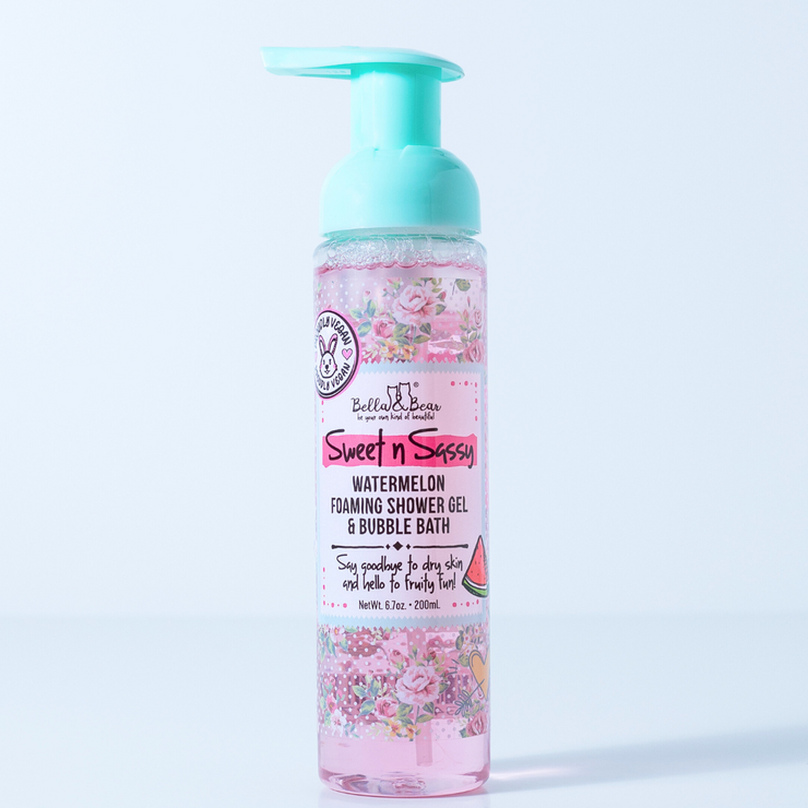 Sweet 'n' Sassy Watermelon Foaming Shower Gel & Bubble Bath x 6