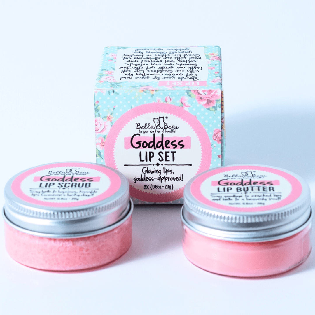 Bella and Bear Skin Care Goddess Lip Butter for softening and protecting x 12