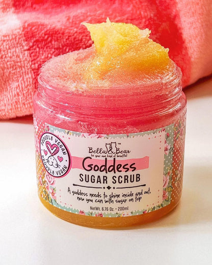 Bella and Bear Skin Care Goddess Sugar Scrub 6.7oz X 12 units per case