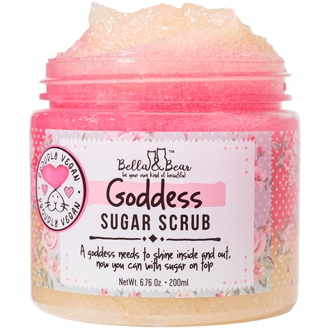 Bella and Bear Skin Care Goddess Sugar Scrub 6.7oz X 12 units per case