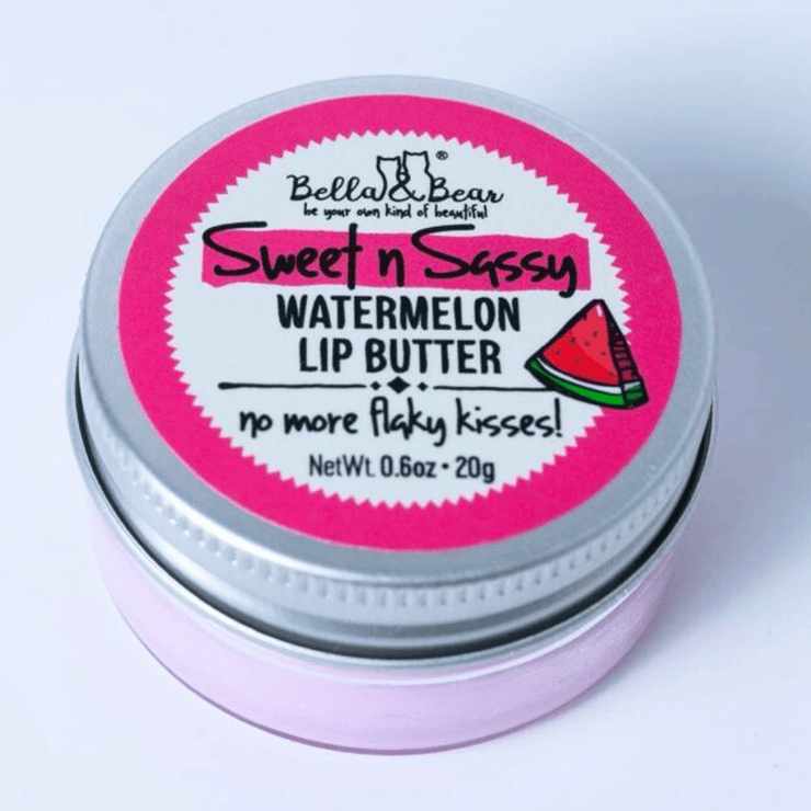 Bella and Bear Facial Care Sweet 'n' Sassy Watermelon Lip Butter x 12