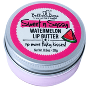 Bella and Bear Facial Care Sweet 'n' Sassy Watermelon Lip Butter x 12