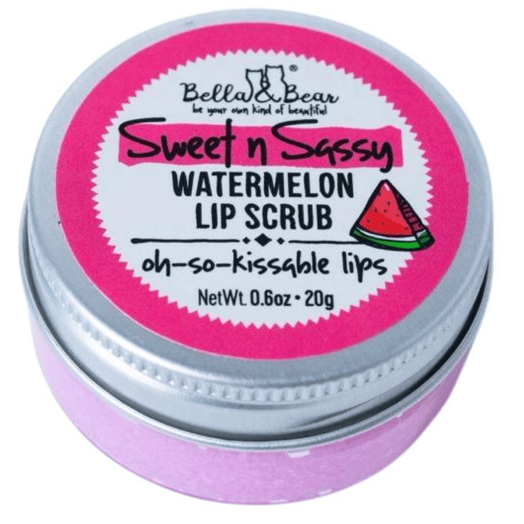 Bella and Bear Facial Care Sweet 'n' Sassy Watermelon Lip Scrub x 12