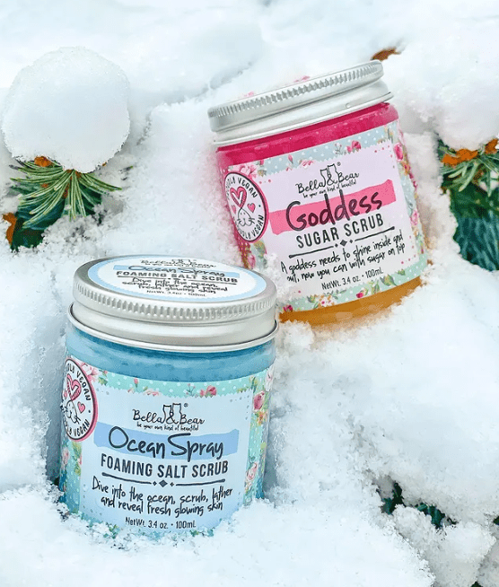 Bella and Bear Bath & Body Care Goddess Sugar Scrub 3.4oz  x 24