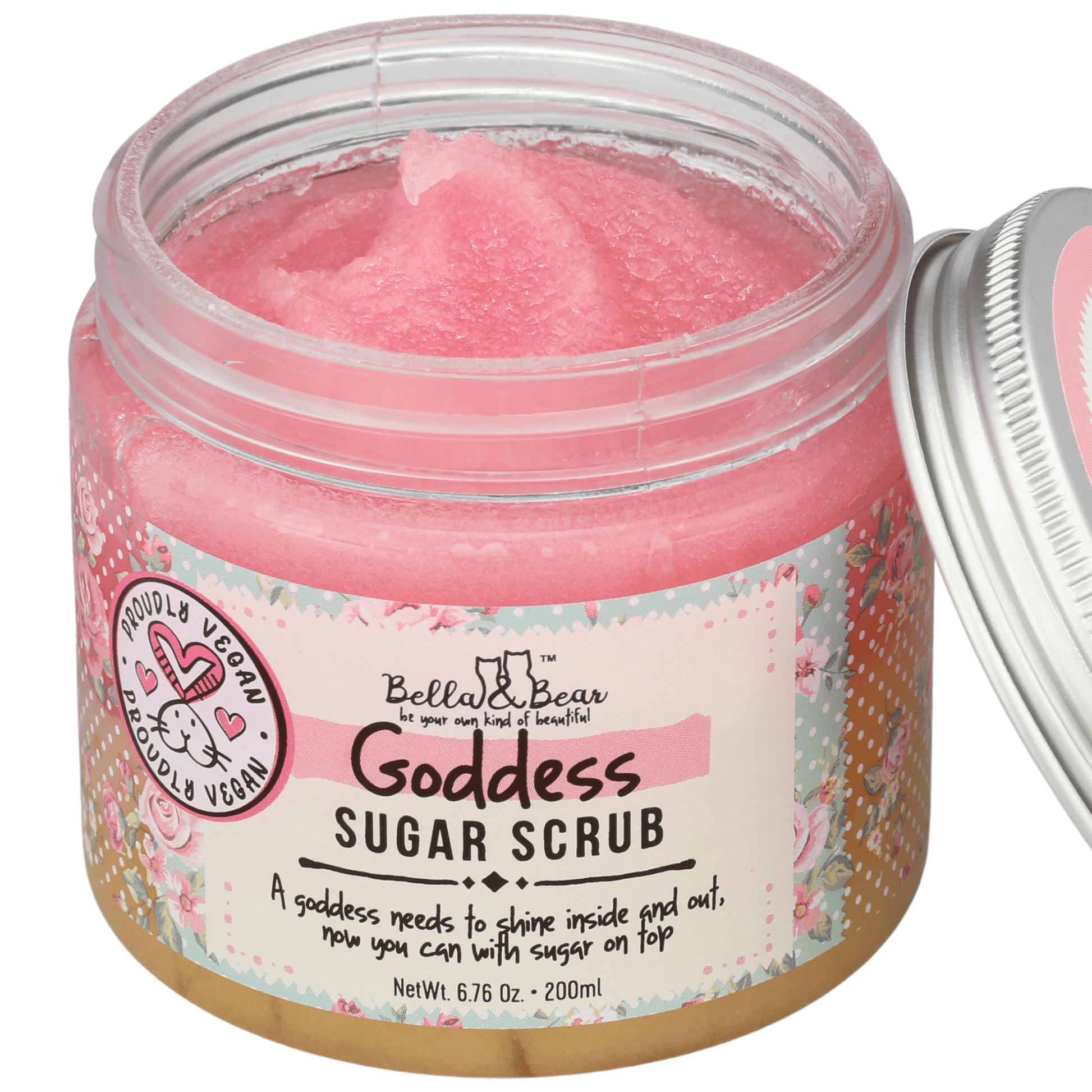 Bella and Bear Skin Care Goddess Sugar Scrub 6.7oz X 12 - C