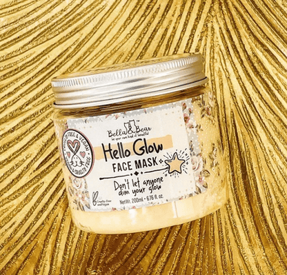 Bella and Bear Facial Care Hello Glow Face Mask 6.7oz X 12