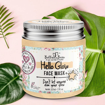 Bella and Bear Facial Care Hello Glow Face Mask 6.7oz X 12 - C